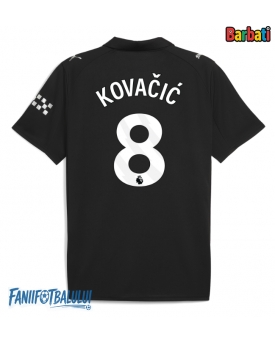 Manchester City Mateo Kovacic #8 Tricou Fotbal Replică 2025-26 Barbati Deplasare